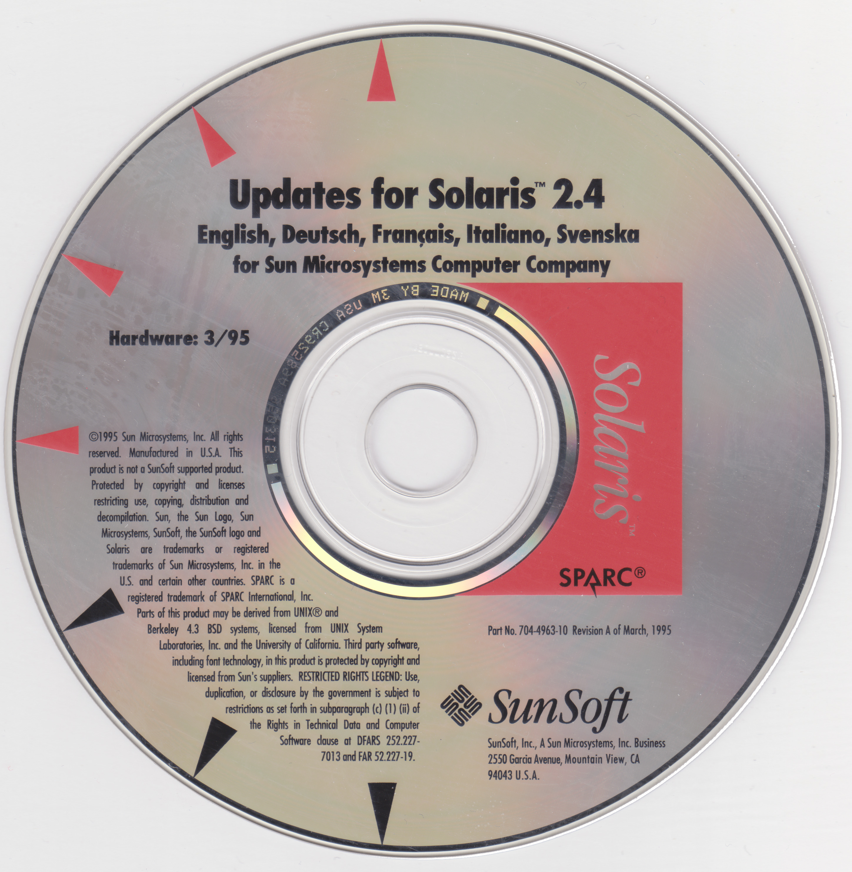 Solaris 2.4 3/95 sparc - UPD_EURO_SOL_2_4_HW395_SMCC